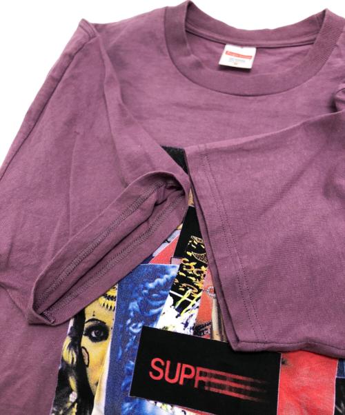 SUPREME（シュプリーム）Supreme (シュプリーム) Stack Tee あずき色 サイズ:Mの古着・服飾アイテム