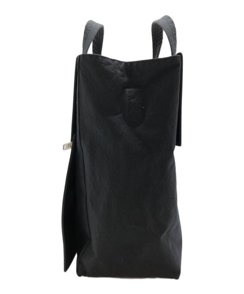 Acne studios（アクネ ストゥディオス）ACNE STUDIOS (アクネ ストゥディオス) ペイパリーナイロントートバッグ ブラック サイズ:表記なしの古着・服飾アイテム
