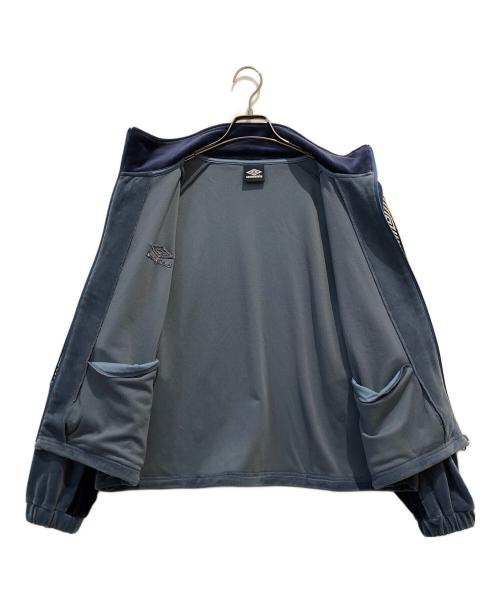 UMBRO（アンブロ）UMBRO (アンブロ) 別注 Velour Track Jacket ネイビー サイズ:Lの古着・服飾アイテム