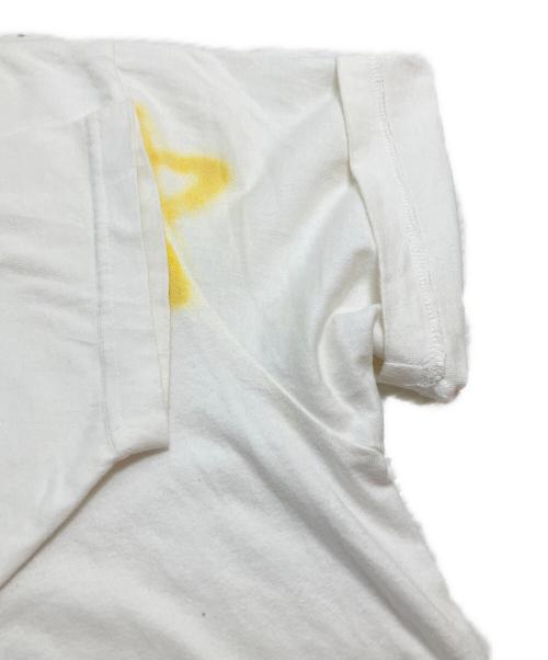 guernika（ゲルニカ）guernika (ゲルニカ) ハンドペイントTシャツ ホワイト サイズ:XXLの古着・服飾アイテム