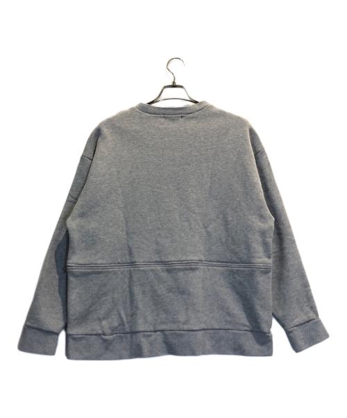 MAISON SPECIAL（メゾンスペシャル）MAISON SPECIAL (メゾンスペシャル) 2way Vibe Crew Neck Sweat グレー サイズ:Freeの古着・服飾アイテム