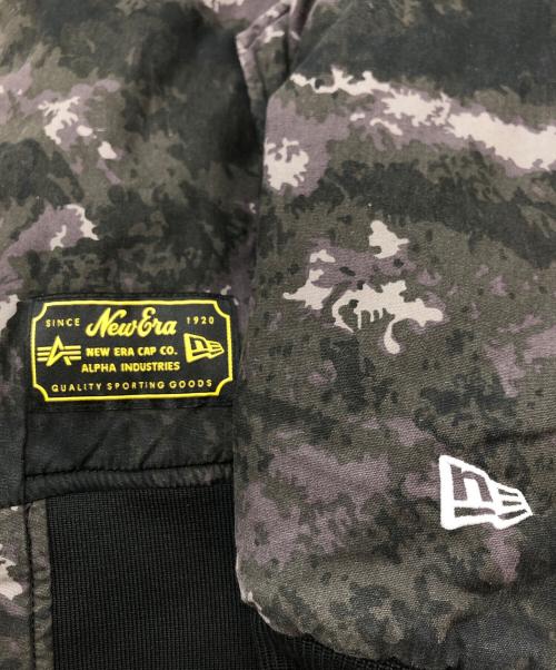 ALPHA INDUSTRIES（アルファインダストリーズ）ALPHA INDUSTRIES (アルファインダストリーズ) New Era (ニューエラ) New York Yankees MLB X Alpha Black Bomber Jacket ブラック サイズ:Mの古着・服飾アイテム