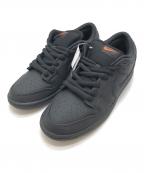 NIKEナイキ）の古着「Nike SB Dunk Low Pro ISO Triple Black」｜ブラック