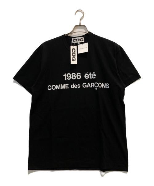 CDG（シーディージー）CDG (シーディージー) 1986 ete Tシャツ ブラック サイズ:XXL 未使用品の古着・服飾アイテム