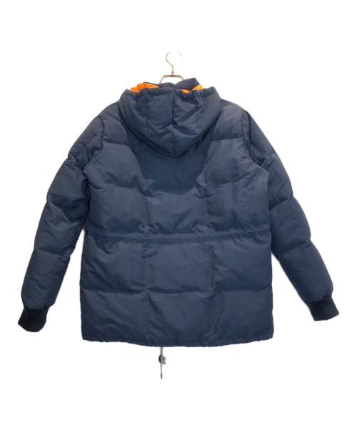 stussy（ステューシー）stussy (ステューシー) フーデッドダウンジャケット ネイビー サイズ:Ｌの古着・服飾アイテム