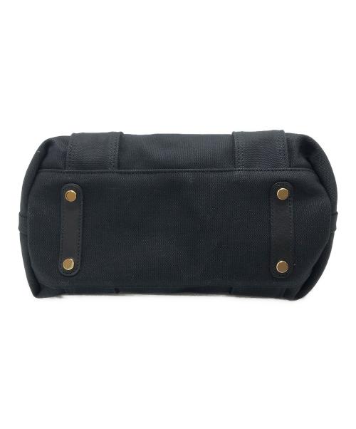 BARNEYS NEWYORK（バーニーズ・ニューヨーク）BARNEYS NEWYORK (バーニーズ・ニューヨーク) 持ち手レザーキャンバストートバッグ アイボリー サイズ:表記なしの古着・服飾アイテム