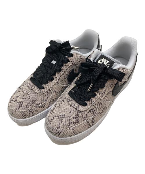 NIKE（ナイキ）NIKE (ナイキ) AirForce1 LowSnakeskin ベージュ サイズ:26.5 未使用品の古着・服飾アイテム