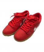 NIKEナイキ）の古着「DUNK LOW PRO ISO ORANGE LABEL UNIVERSITY RED GUM」｜レッド