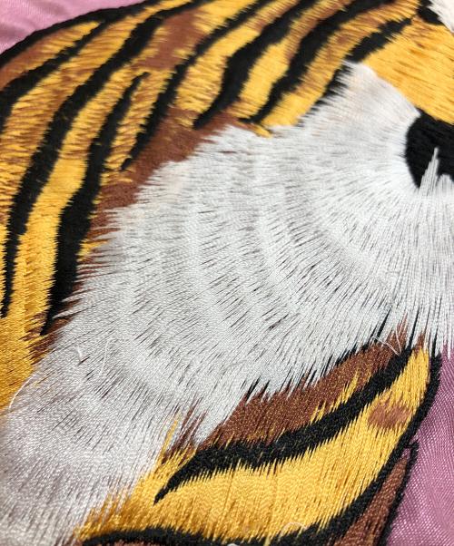 東洋TALOR（トウヨウテーラー）東洋TALOR (トウヨウテーラー) リバーシブルスカジャン ピンク サイズ:Lの古着・服飾アイテム