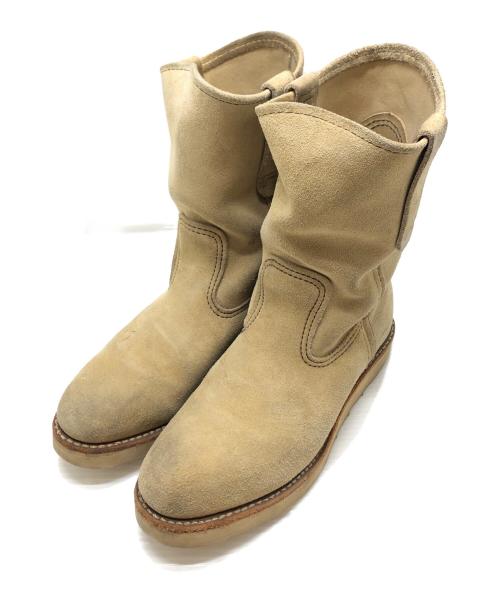 RED WING（レッドウィング）RED WING (レッドウィング) ブーツ ベージュ サイズ:37の古着・服飾アイテム