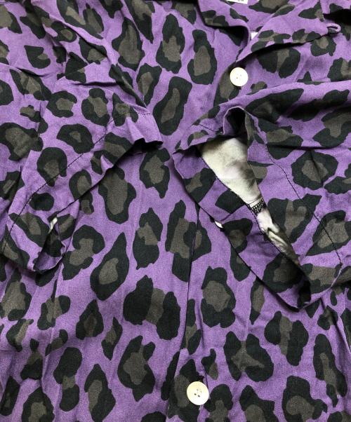 HOUSTON（ヒューストン）HOUSTON (ヒューストン) アロハシャツ パープル サイズ:Mの古着・服飾アイテム