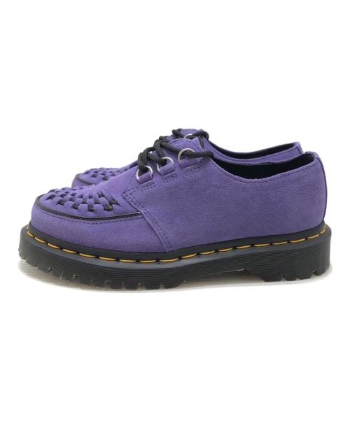 Dr.Martens（ドクターマーチン）Dr.Martens (ドクターマーチン) RAMSEY YOTS クリーパーシューズ パープル サイズ:UK4(23CM)の古着・服飾アイテム