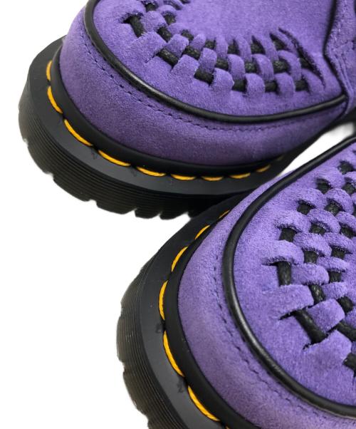 Dr.Martens（ドクターマーチン）Dr.Martens (ドクターマーチン) RAMSEY YOTS クリーパーシューズ パープル サイズ:UK4(23CM)の古着・服飾アイテム