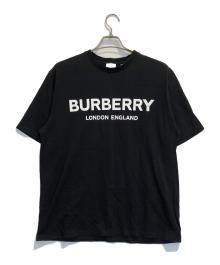 BURBERRY LONDON（バーバリーロンドン）の古着「ロゴプリントTシャツ」｜ブラック