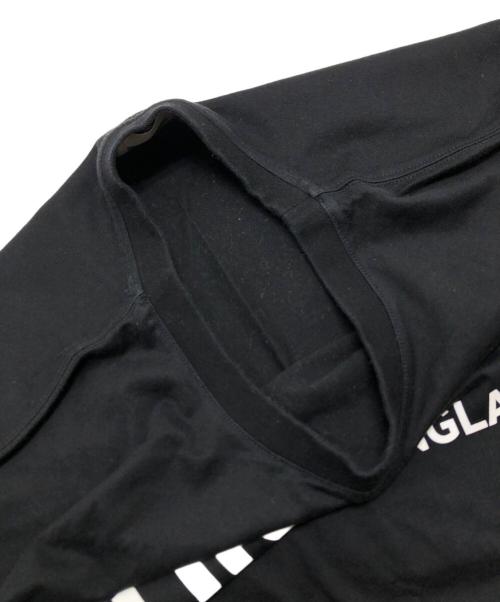 BURBERRY LONDON（バーバリーロンドン）BURBERRY LONDON (バーバリーロンドン) ロゴプリントTシャツ ブラック サイズ:Lの古着・服飾アイテム