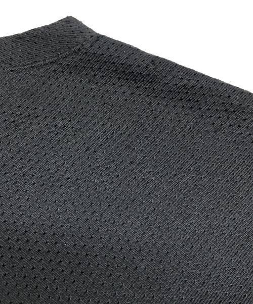 NIKE（ナイキ）NIKE (ナイキ) stussy (ステューシー) ロゴメッシュカットソー ブラック サイズ:Mの古着・服飾アイテム