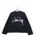 NIKE (ナイキ) stussy (ステューシー) ロゴメッシュカットソー ブラック サイズ:M：11000円