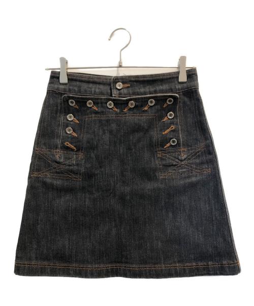 tricot COMME des GARCONS（トリココムデギャルソン）tricot COMME des GARCONS (トリココムデギャルソン) デニムスカート インディゴ サイズ:Sの古着・服飾アイテム