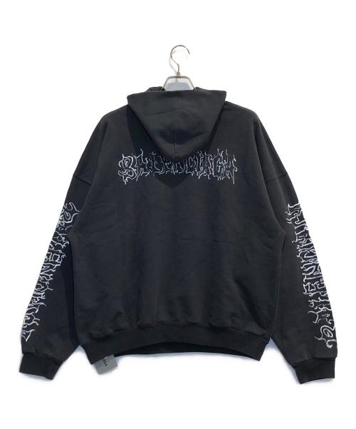 BALENCIAGA（バレンシアガ）BALENCIAGA (バレンシアガ) METAL OUTLINE HOODIE グレー サイズ:2の古着・服飾アイテム