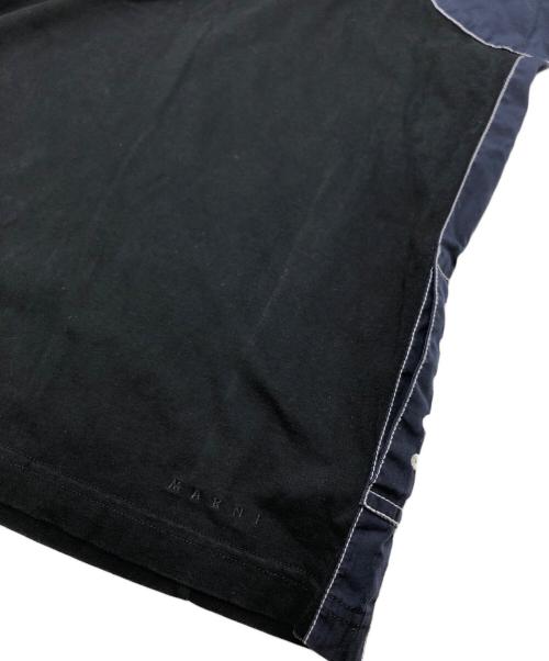 MARNI（マルニ）MARNI (マルニ) PATCHED T-SHIRT ブラック サイズ:48の古着・服飾アイテム
