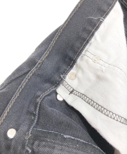 BABYLONE（バビロン）BABYLONE (バビロン) LEVI'S (リーバイス) リメイクデニムパンツ ブラック サイズ:Freeの古着・服飾アイテム