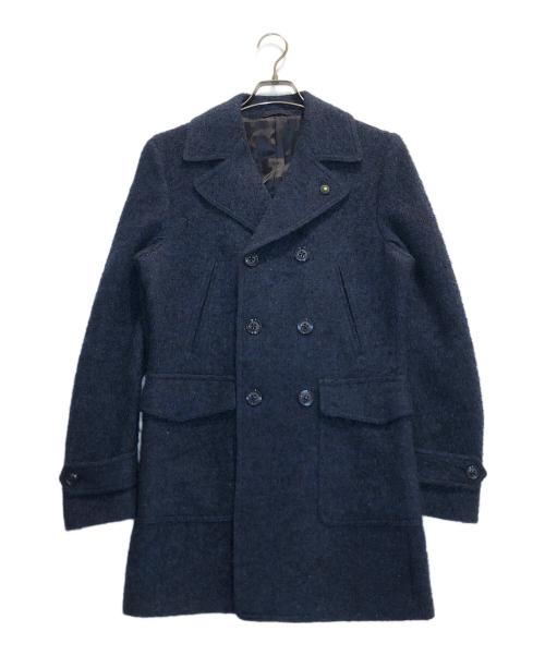 L.B.M.1911（エルビーエム1911）L.B.M.1911 (エルビーエム1911) モヘアカーコート ネイビー サイズ:44の古着・服飾アイテム