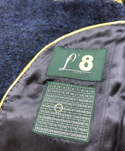 L.B.M.1911（エルビーエム1911）L.B.M.1911 (エルビーエム1911) モヘアカーコート ネイビー サイズ:44の古着・服飾アイテム