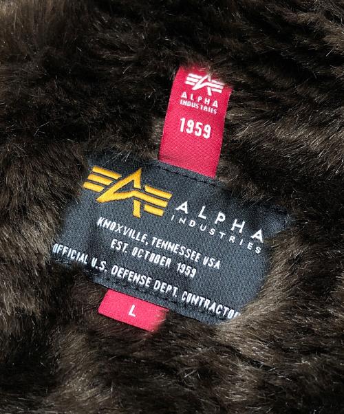 ALPHA（アルファ）ALPHA (アルファ) N-1 デッキジャケット ネイビー サイズ:Lの古着・服飾アイテム
