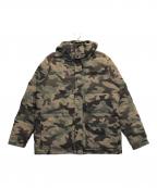 Columbiaコロンビア）の古着「ロックフォールダウンジャケット」｜グリーン