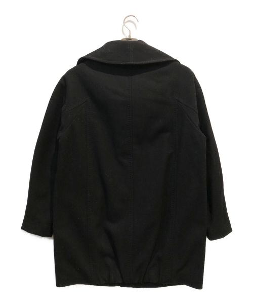 DSQUARED2（ディースクエアード）DSQUARED2 (ディースクエアード) 裏地チェックコート ブラック サイズ:38の古着・服飾アイテム