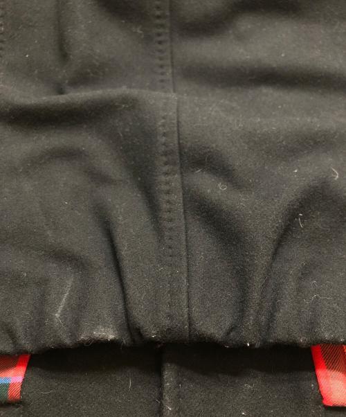 DSQUARED2（ディースクエアード）DSQUARED2 (ディースクエアード) 裏地チェックコート ブラック サイズ:38の古着・服飾アイテム