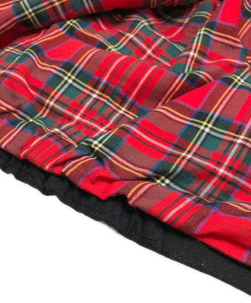 DSQUARED2（ディースクエアード）DSQUARED2 (ディースクエアード) 裏地チェックコート ブラック サイズ:38の古着・服飾アイテム