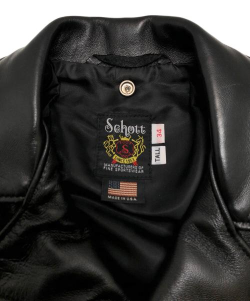 Schott（ショット）Schott (ショット) 217US SHEEP ONESTAR ブラック サイズ:34の古着・服飾アイテム