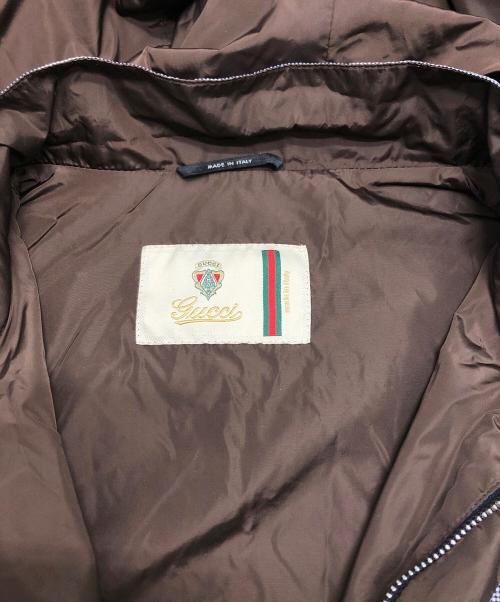 GUCCI（グッチ）GUCCI (グッチ) フーデッドジャケット ブルー サイズ:52の古着・服飾アイテム