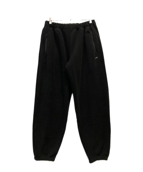 GOD SELECTION XXX（ゴッド セレクション トリプルエックス）GOD SELECTION XXX (ゴッドセレクショントリプルエックス) フリースパンツ ブラック サイズ:Lの古着・服飾アイテム