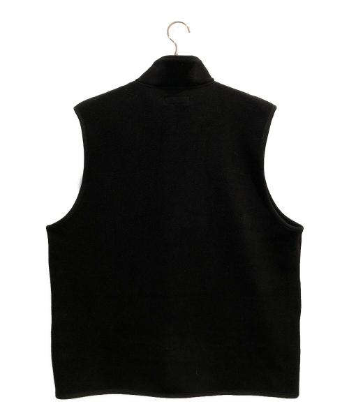 GOD SELECTION XXX（ゴッド セレクション トリプルエックス）GOD SELECTION XXX (ゴッドセレクショントリプルエックス) フリースベスト ブラック サイズ:Lの古着・服飾アイテム