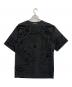 DOLCE & GABBANA（ドルチェ＆ガッバーナ）の古着「ロゴ総柄Tシャツ」｜ブラック