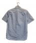 FRED PERRY (フレッドペリー) 半袖シャツ ブルー サイズ:S 未使用品：7000円
