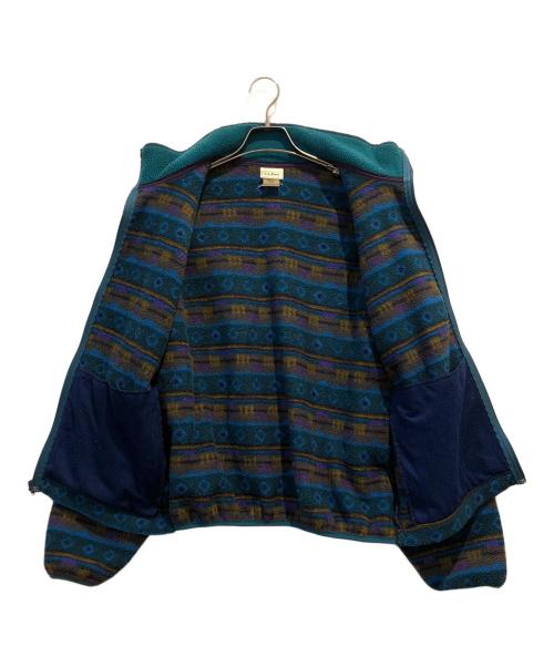 L.L.Bean（エルエルビーン）L.L.Bean (エルエルビーン) フリースジャケット ブルー サイズ:Lの古着・服飾アイテム