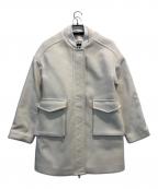 DIESELディーゼル）の古着「ストリングディティールウールコートジャケット」｜ホワイト