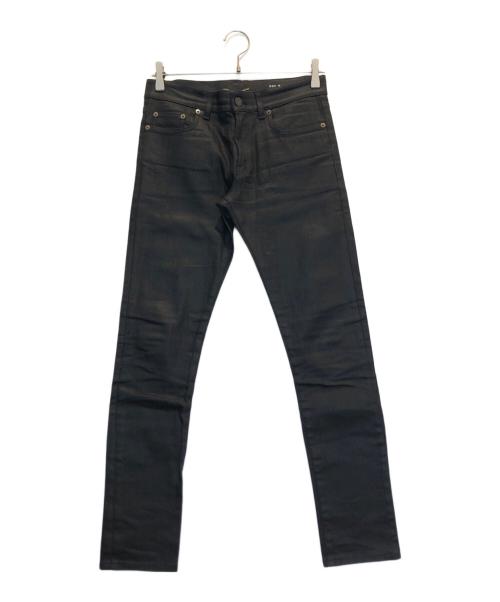 Saint Laurent Paris（サンローランパリ）Saint Laurent Paris (サンローランパリ) コーティングスキニーパンツ ブラック サイズ:27の古着・服飾アイテム