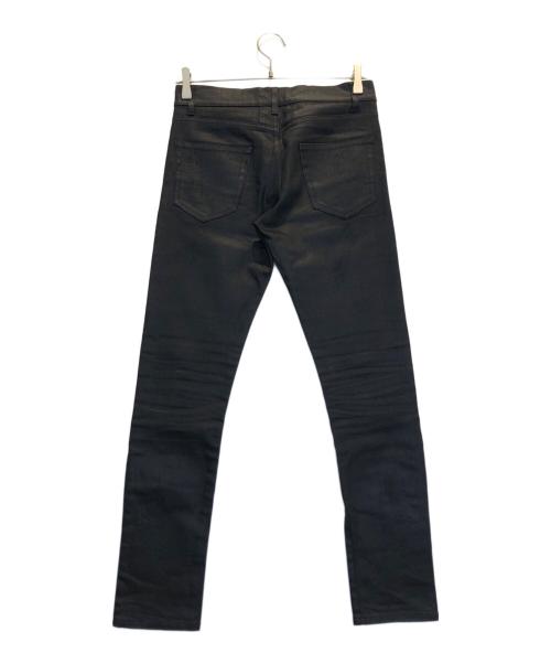 Saint Laurent Paris（サンローランパリ）Saint Laurent Paris (サンローランパリ) コーティングスキニーパンツ ブラック サイズ:27の古着・服飾アイテム