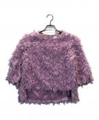 SHE TOKYOシートーキョー）の古着「Els Featherブラウス」｜ピンク