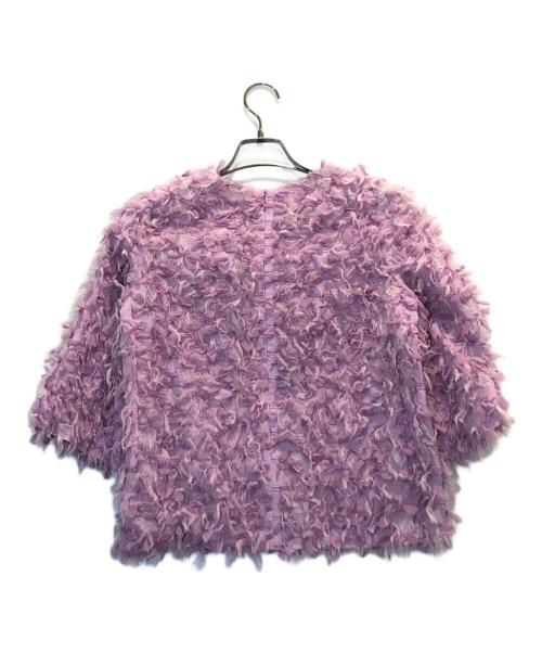 SHE TOKYO（シートーキョー）SHE TOKYO (シートーキョー) Els Featherブラウス ピンクの古着・服飾アイテム