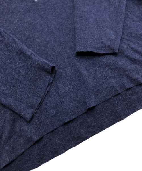 Drumohr（ドルモア）Drumohr (ドルモア) カシミヤ混ニットパーカー ネイビー サイズ:48の古着・服飾アイテム