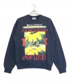ONLINE CERAMICSオンライン セラミックス）の古着「プリントスウェット」｜ネイビー