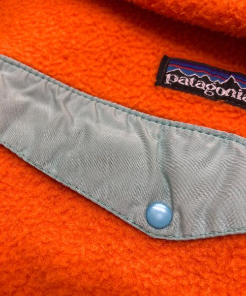 Patagonia（パタゴニア）Patagonia (パタゴニア) シンチラスナップT オレンジ×ミントグリーン サイズ:Lの古着・服飾アイテム
