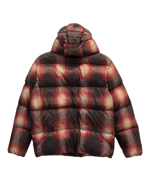 POLO RALPH LAUREN（ポロ・ラルフローレン）POLO RALPH LAUREN (ポロ・ラルフローレン) チェックダウンジャケット レッド サイズ:Sの古着・服飾アイテム