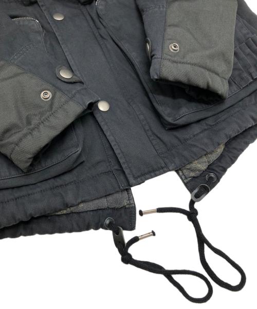 DIESEL（ディーゼル）DIESEL (ディーゼル) ミリタリージャケット ブラック サイズ:Mの古着・服飾アイテム