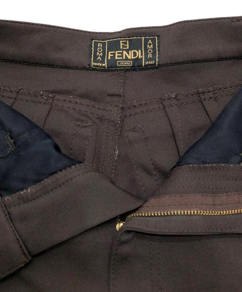 FENDI JEANS（フェンディ ジーンズ）FENDI jeans (フェンディ ジーンズ) パンツ ブラウン サイズ:27の古着・服飾アイテム